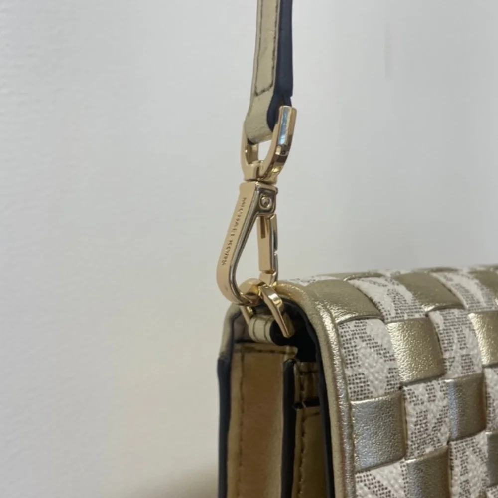 MICHAEL KORS Jet Set Small Logo Phone Wallet Convertible Crossbody Bag - Picture 4 of 7